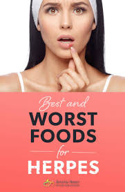 best and worst foods for herpes