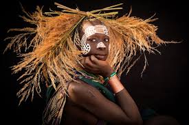 portraits of the suri tribe in ethiopia
