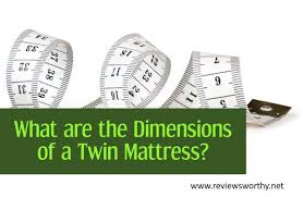 depth of a twin mattress
