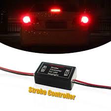 Universal Third Brake Light Stop Light Pulsing Strobe Flashing Module Controller Ebay