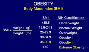Underweight Normal Weight Overweight Obesity The Amazing