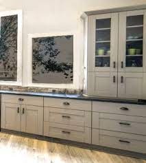 gray frameless kitchen cabinets easy
