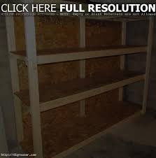 basement storage shelves design