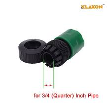 klaxon plastic water hose connector
