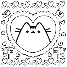 This below coloring sheet meassure is around 600 pixel x 776 pixel with approximate file size for around 67.89 kilobytes. Pusheen Coloring Pictures Cinebrique