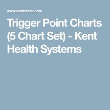 Trigger Point Charts 5 Chart Set Trigger Points Trigger