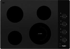 whirlpool wce55us0hb 30 electric cooktop black