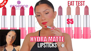 new essence hydra matte lipstick