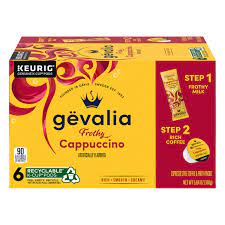 gevalia frothy cappuccino espresso