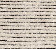 moroccan ribbed ivory natural wool rug
