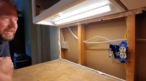 under cabinet light install you