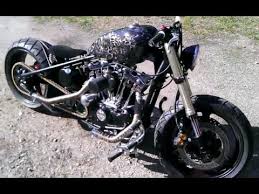 the old ironhead harley bobber build up