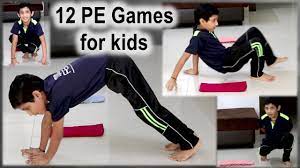 12 fun physical education games at home