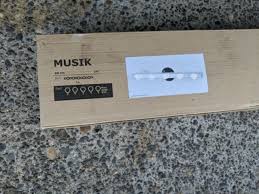 Modern Silver Ikea Musik Panel Vanity Light 301 130 29 For Sale Online Ebay