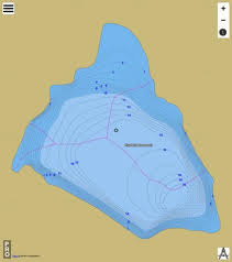 Plunkett Reservoir Fishing Map