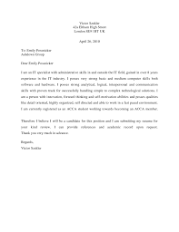 Coverletter Samples Coverletters And Resume Templates