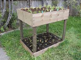 Build A Standing Raised Garden Bed