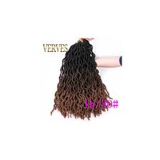 Verves Ombre Faux Locs Curly 20 Inch 24 Roots Pack Soft