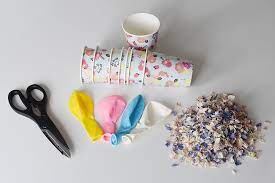 how to make confetti cup cannons