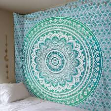 cheriky india mandala tapestry wall hanging decor wall cloth tapestries wall carpet beach towel yoga picnic mat home decoration size 200 150cm other