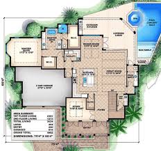 master down french colonial house plan