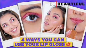 lip gloss tips tricks