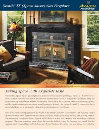 The Seattle Space Saver Gas Fireplace
