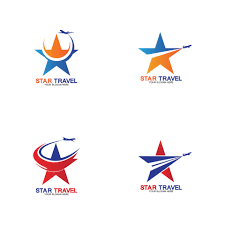 star travel logo design travel agency