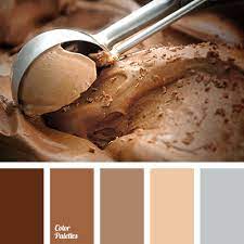 Color Of Milk Chocolate Color Palette