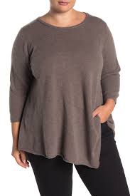 M By Magaschoni Cashmere Asymmetrical Top Plus Size Nordstrom Rack