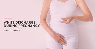 white discharge during pregnancy