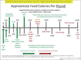 27 Circumstantial Calorie Density Chart