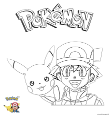 So follow ash and his friends in a series of pokémon coloring pages or pokemon coloring sheets. 2 Ash And Pikachu Pokemon Coloring Pages Printable
