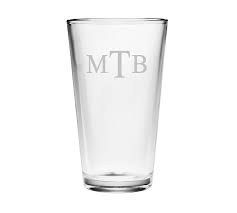 Personalized Craft Beer Pint Glasses