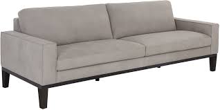 Davilo Sofa In Light Grey Leather