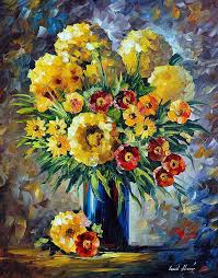 yellow flowers flower artwork by l