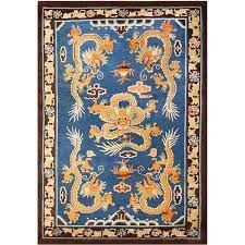 antique chinese dragon rug at 1stdibs
