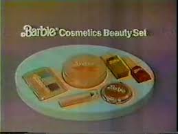 barbie cosmetics beauty set commercial