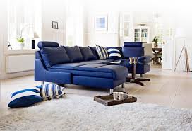 Add a touch of elegance and personality to your room with an upholstered arm chair. Decorating A Room With Blue Leather Sofa Homedecorite