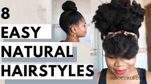 8 natural hairstyles updo bun edition