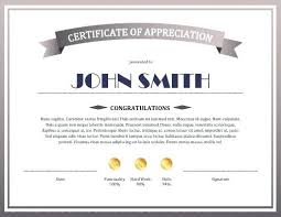 Sample Citation For Certificate Of Recognition Appreciation Examples