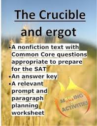 We are trying to answer these big questions : 14 The Crucible Ideas American Literature Crucible Teaching High School English