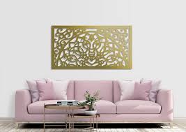 3d Stylish Wood Wall Art Decor Moroccan