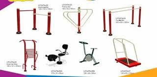Iron Red Outdoor Gym Equipment