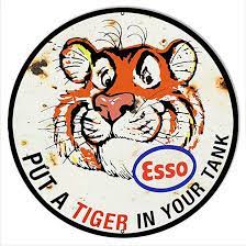 Amazon.com: Esso Put A Tiger In Your Tank Reproduction Vintage Metal Sign :  Home & Kitchen