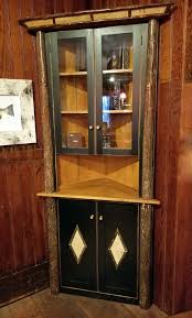 Hickory Corner Cabinet