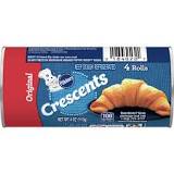 What are Pillsbury crescent rolls made of?