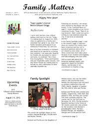 22 printable family reunion newsletters