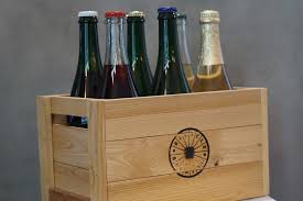 beer crate handmade from reclaimed