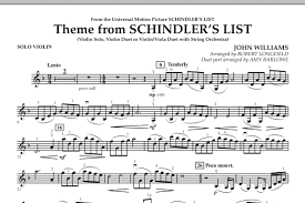 Browse all schindler's list sheet music. Robert Longfield Theme From Schindler S List Solo Violin Sheet Music Pdf Notes Chords Film Tv Score Orchestra Download Printable Sku 272317